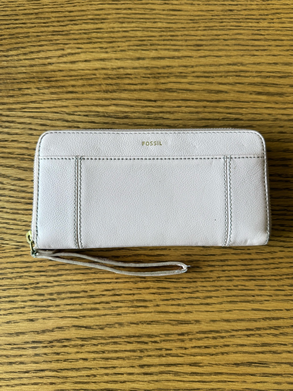 Fossil Pale Pink Wristlet Wallet